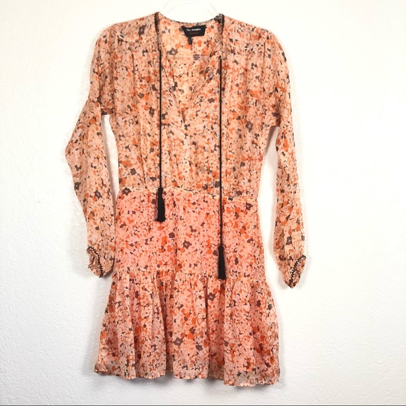The Kooples Mimosa Silk Dress sz. XS - Picture 2 of 12